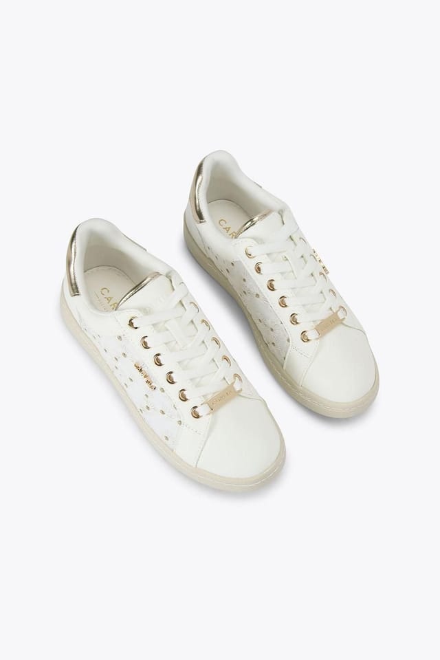 Carvela Carvela Women's 'Fiora Sneaker' Trainers in White - 2