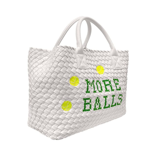Lilly Loves Lilly Loves Women's White Woven More Balls Bag - 3