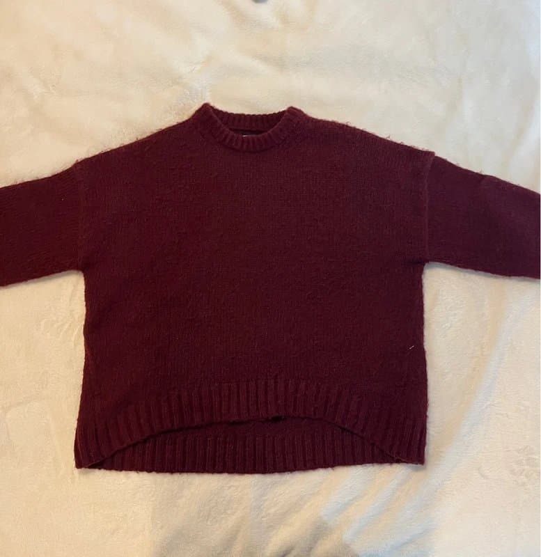 ASOS Burgundy sweater