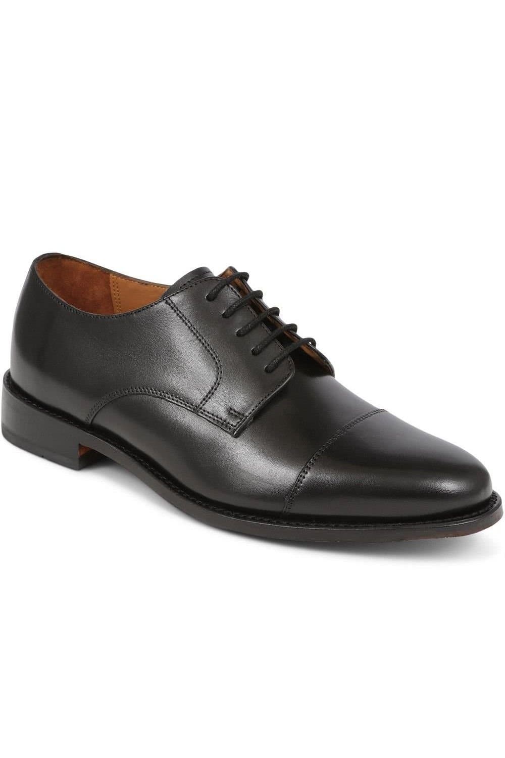 Jones Bootmaker Jones Bootmaker Black Leather Derby Shoes
