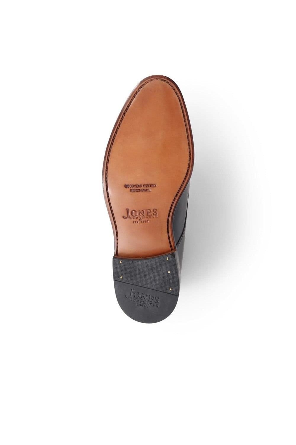 Jones Bootmaker Jones Bootmaker Men's Bennett Goodyear Welted Leather Derby Shoes in Black - 4