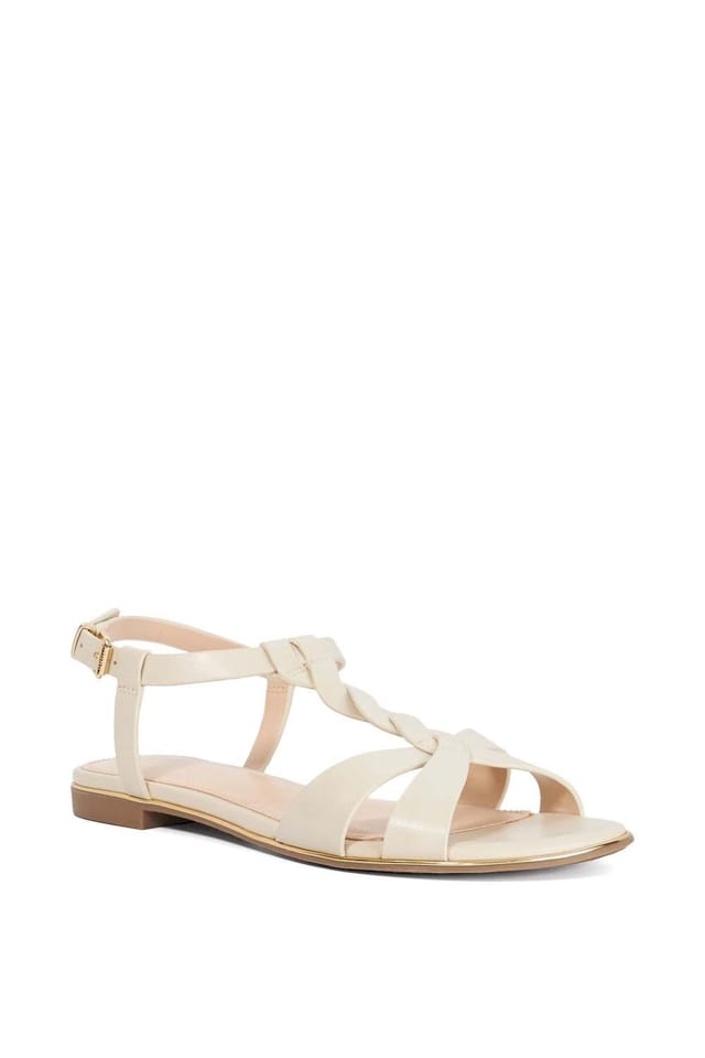 Dune London Dune London Women's 'Lylar' Leather Sandals in Natural - 2