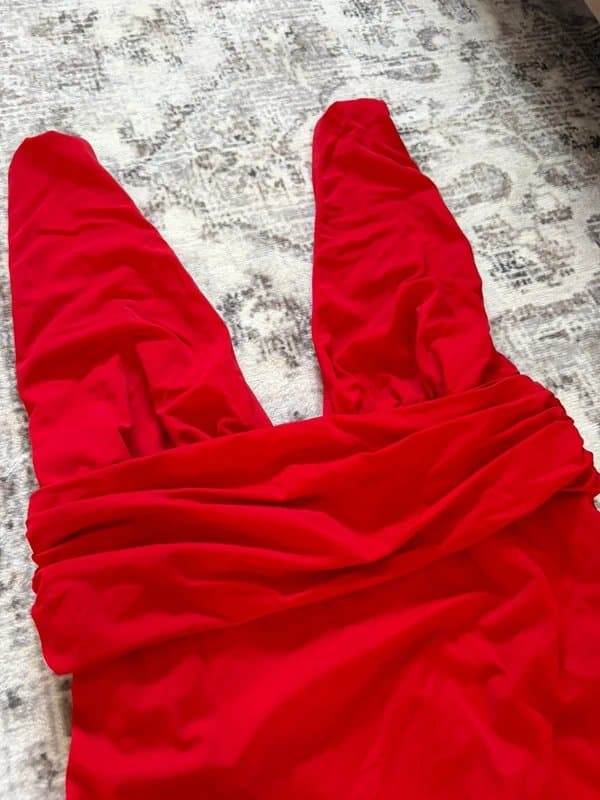 ASOS ASOS red swimsuit