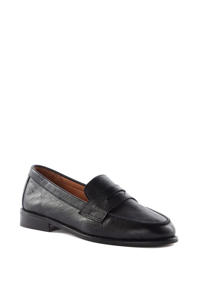 Dune London Dune London Women's 'Ginelli' Leather Loafers in Black - 2