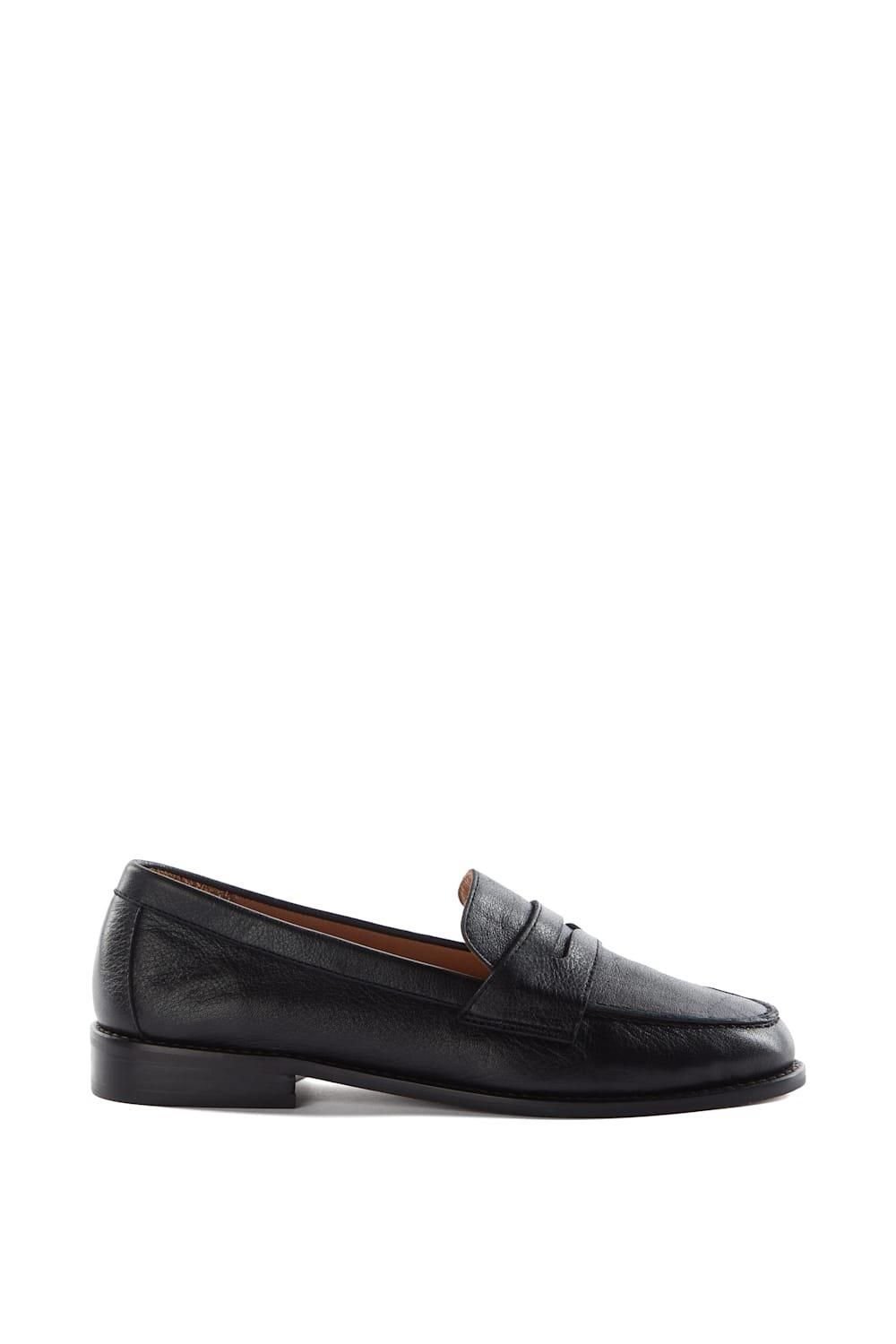 Dune London Dune London Women's 'Ginelli' Leather Loafers in Black - 3