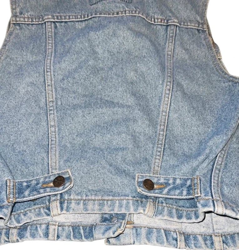 Wrangler Vintage Wrangler Denim Waistcoat Gilet size S/M | Y2K Western Festival Vest Good Condition GC