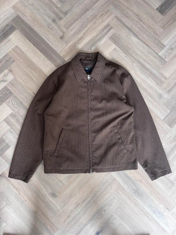ASOS ASOS Plisse Zip up Overshirt