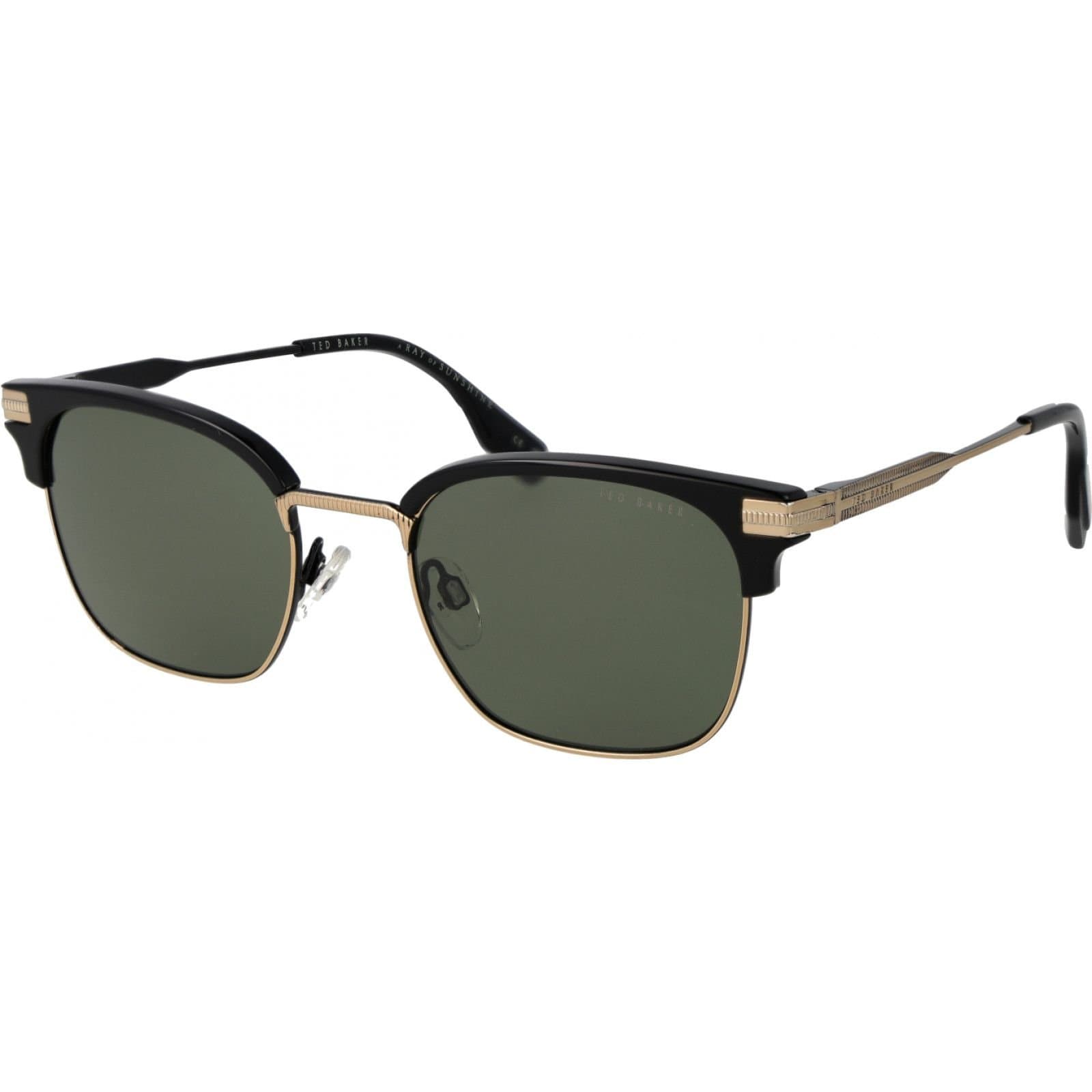 Ted Baker Ted Baker Men's TB1719 51001 Square/Rectangle Sunglasses in Gold