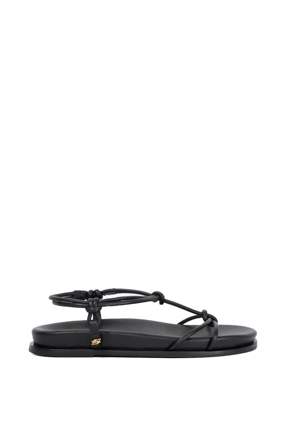 Dune London Dune London Women's 'Launa' Leather Sandals in Black