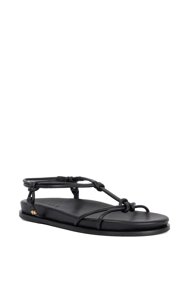 Dune London Dune London Women's 'Launa' Leather Sandals in Black - 2