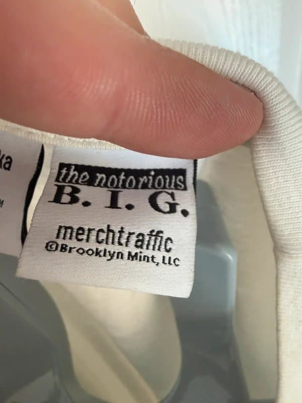 Bershka Bershka The Notorious BIG Short Sleeve T Shirt White Medium