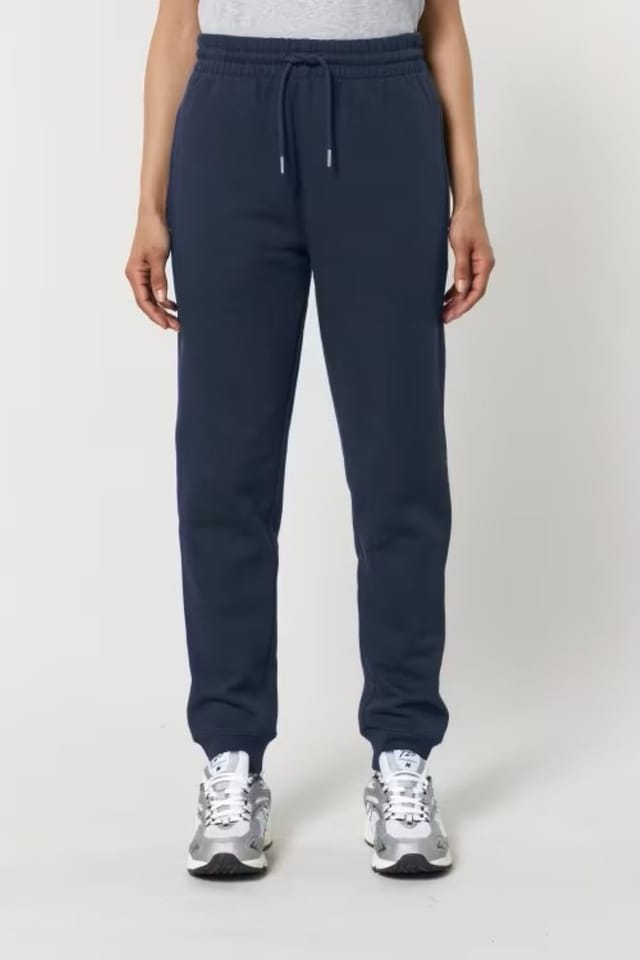 British Boxers British Boxers Women's "French Navy" Cotton Joggers in Navy - 3