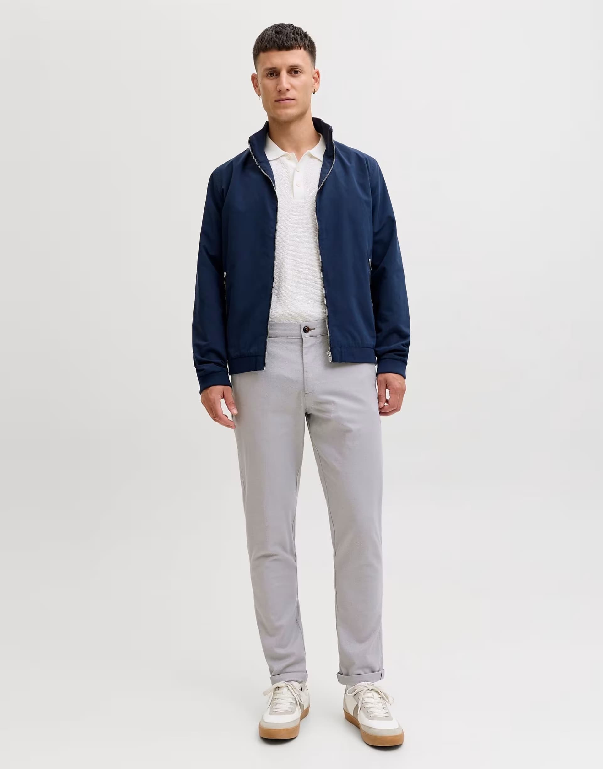 ASOS Jack & Jones Chino trousers in weathervane
