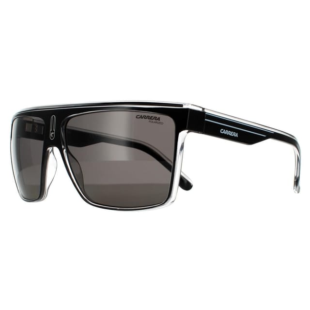 Carrera Carrera Men's Shield Black Crystal Grey Polarized Sunglasses - 2