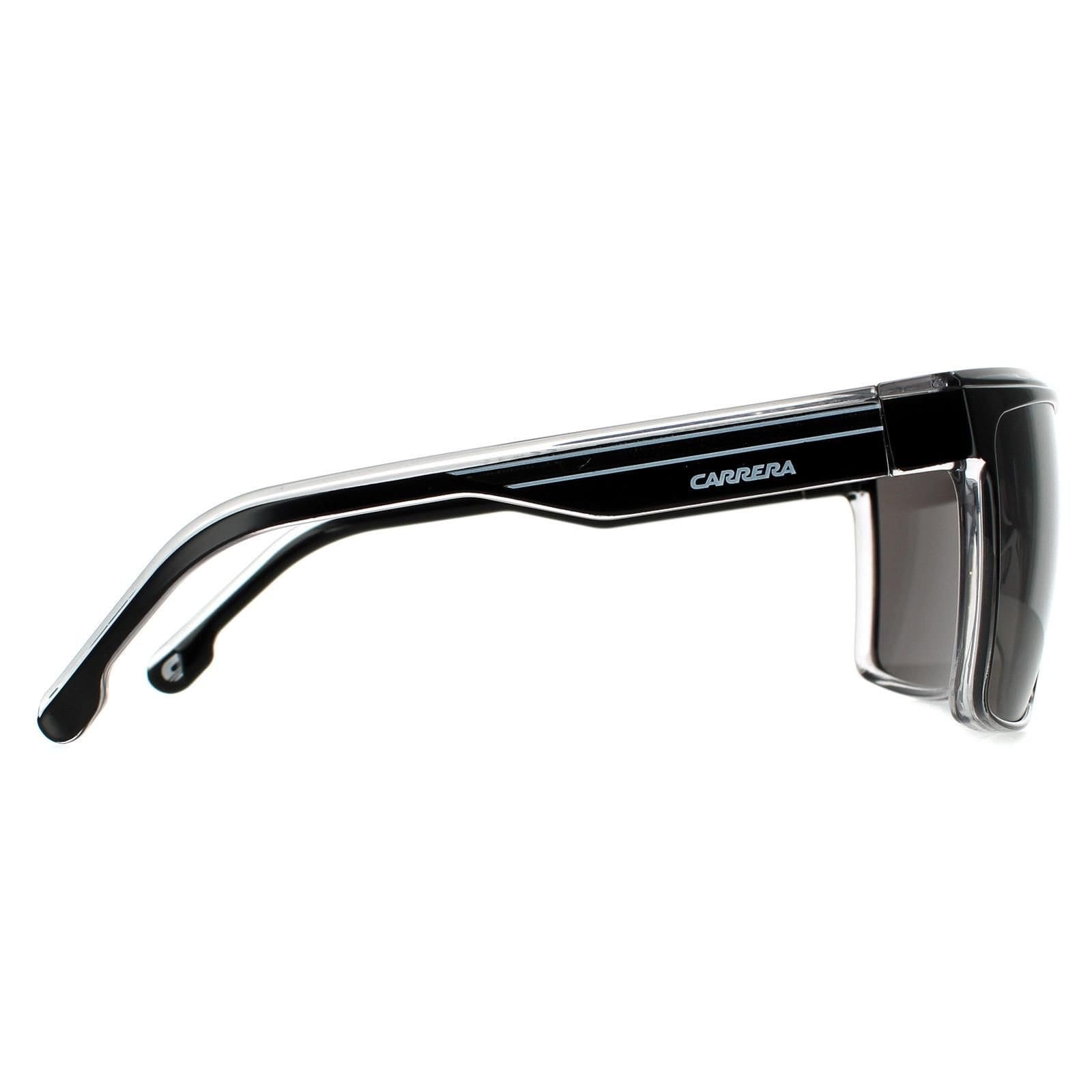 Carrera Carrera Men's Shield Black Crystal Grey Polarized Sunglasses - 4