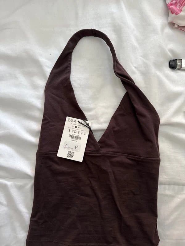 Bershka Halter- neck top
