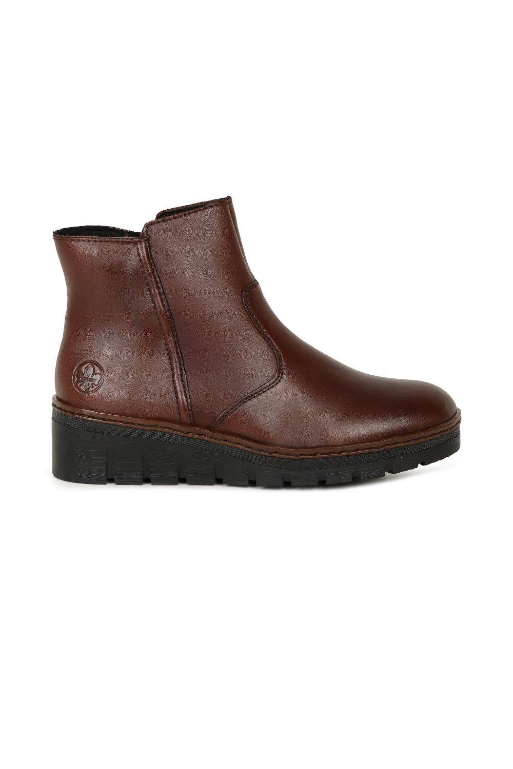 Rieker Rieker Women's 'Capital' Ankle Boots in Brown - 3