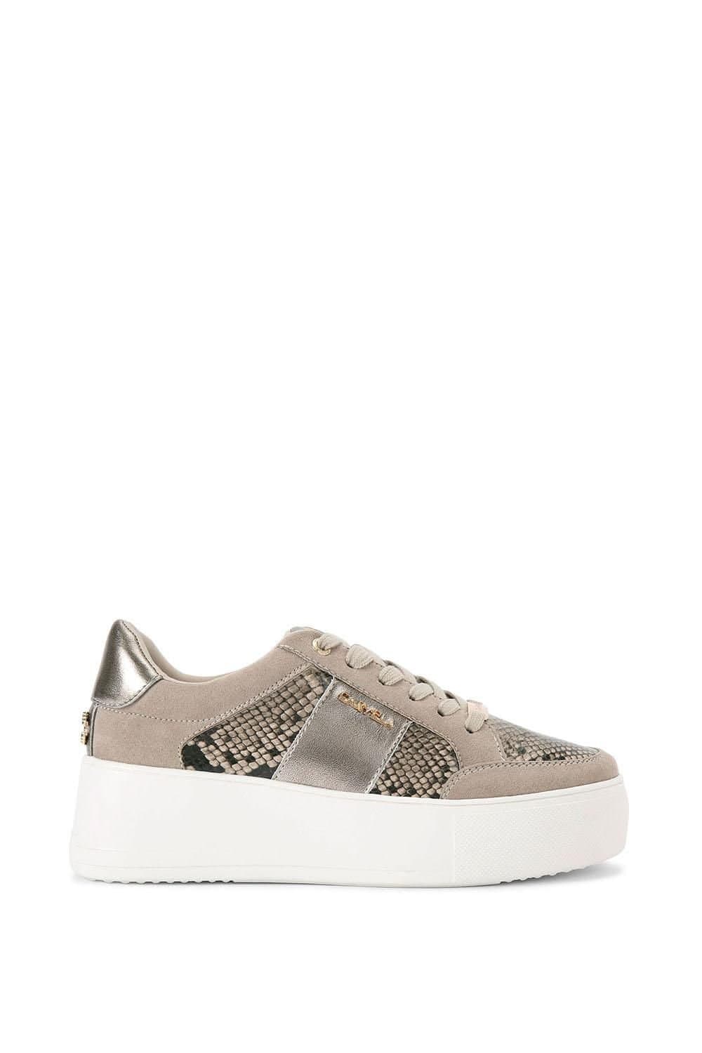 Carvela Carvela Women's 'Jive Lace Up' Trainers in Grey