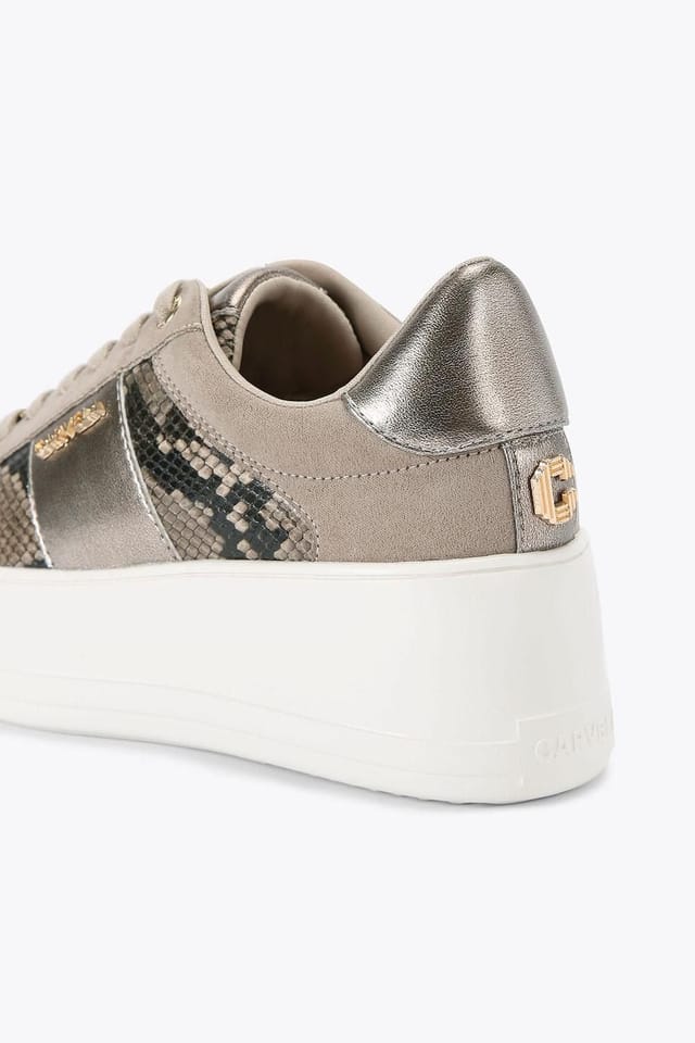 Carvela Carvela Women's 'Jive Lace Up' Trainers in Grey - 3