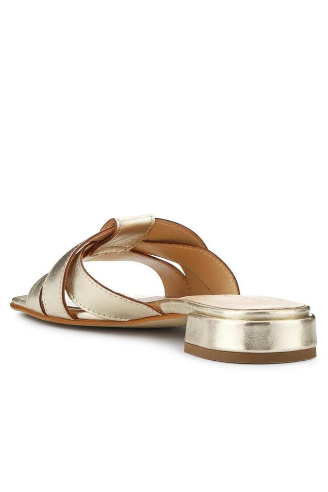 Jones Bootmaker Jones Bootmaker Women's Genesis Smart Leather Mules in Metallics - 3