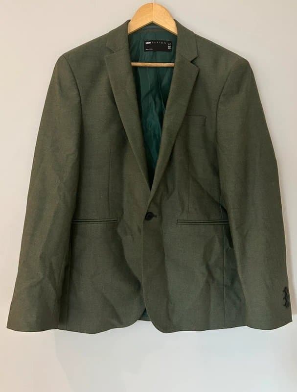ASOS Design ASOS Design men’s dark green suit