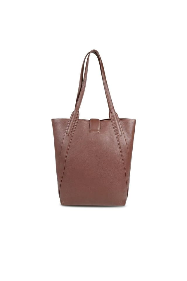 Jones Bootmaker Jones Bootmaker Women's Vancover Leather Shoulder Bag in Brown - 2