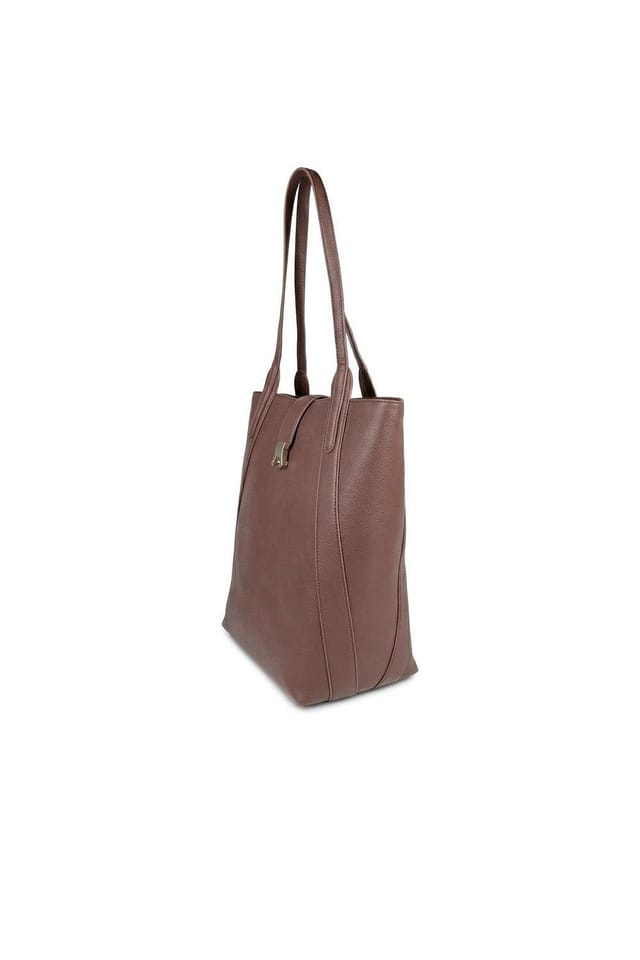 Jones Bootmaker Jones Bootmaker Women's Vancover Leather Shoulder Bag in Brown - 3