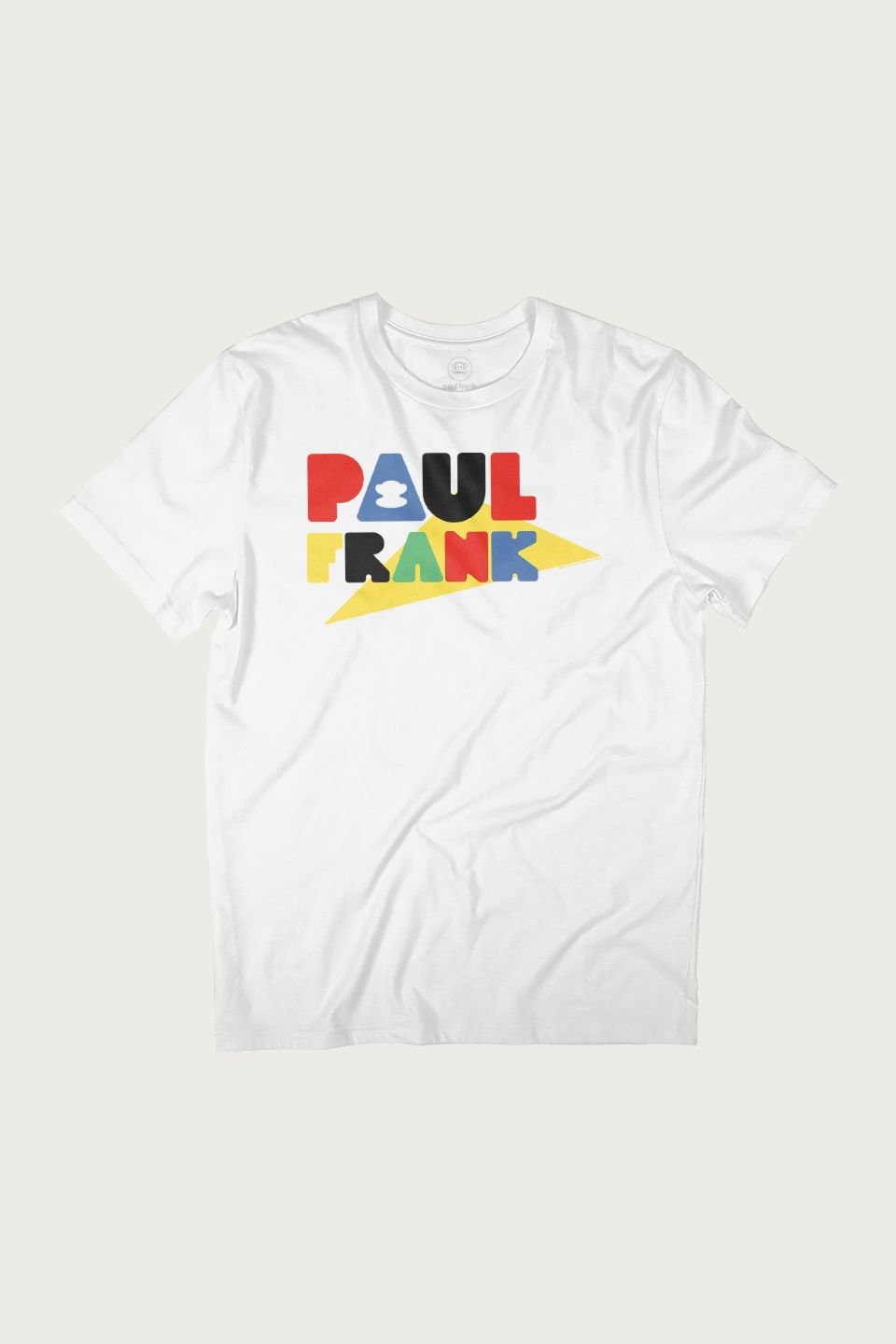 Paul Frank Paul Frank Men's Julius Head Silhouette Text T-Shirt in White - 2