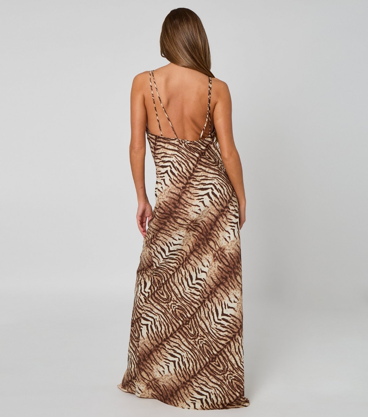 Urban Bliss Women's Brown Zebra Print Maxi Dress Urban Bliss New Look - 4