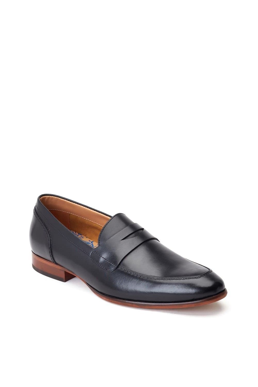 Base London Base London Men's Bruno Penny Loafer in Black