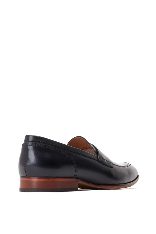 Base London Base London Men's Bruno Penny Loafer in Black - 2