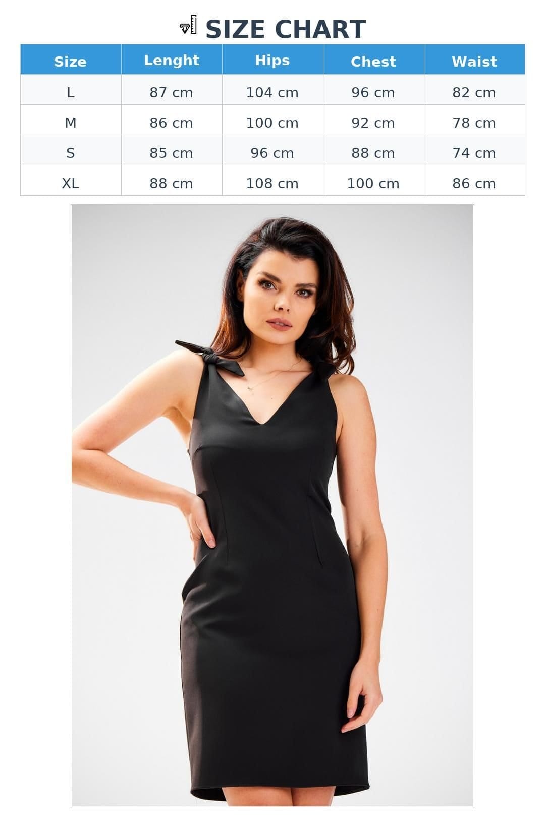 Love Lace Love Lace Women's Fitted Dress with Shoulder Decorative Trim in Black - 4