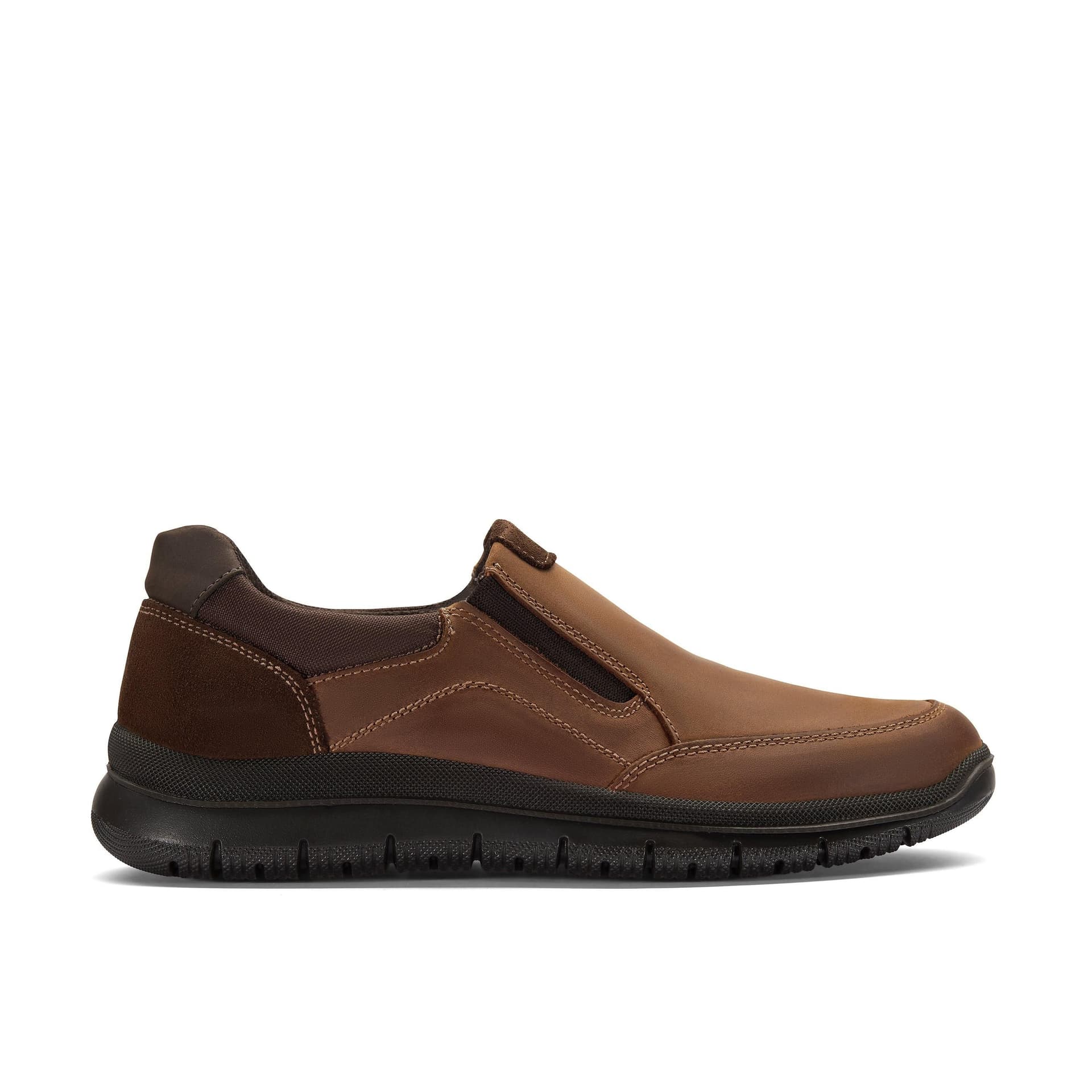 Clarks Clarks Men's Murano Easy Tan Leather Slip Ons in Brown
