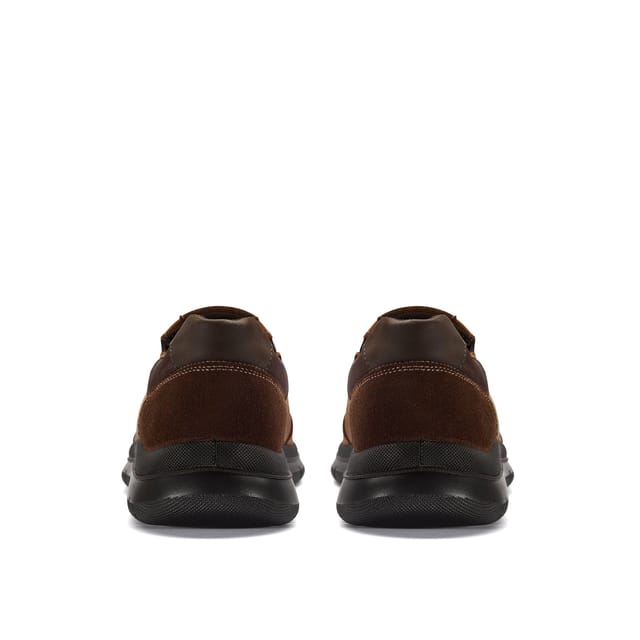 Clarks Clarks Men's Murano Easy Tan Leather Slip Ons in Brown - 3