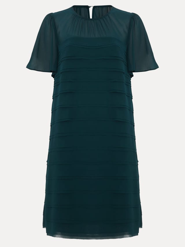 Phase Eight Phase Eight Women's Fallon Layered Dress in Teal - 2