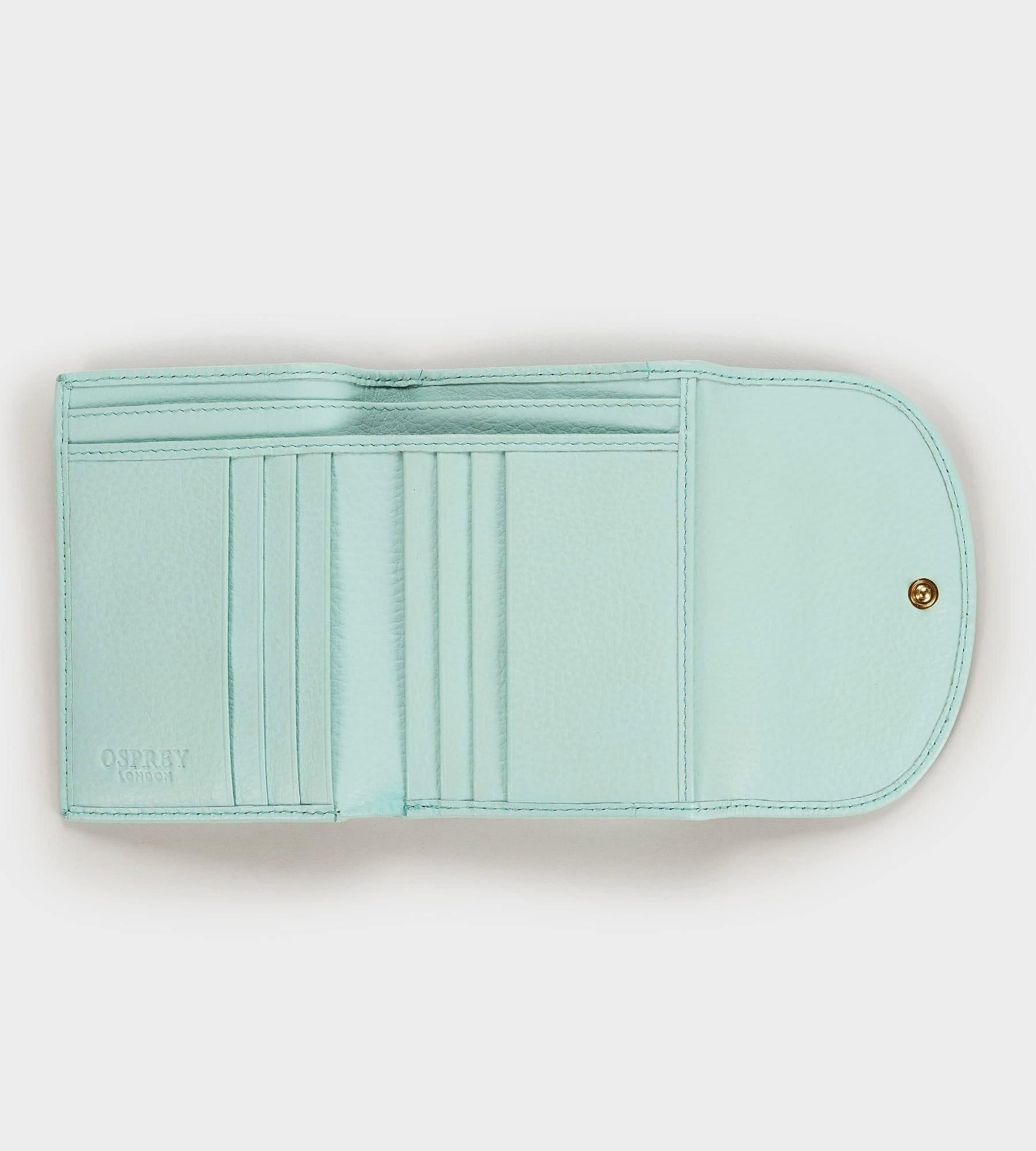 OSPREY LONDON OSPREY LONDON Women's The Tilly Leather Purse Gift Set in Light Blue - 4