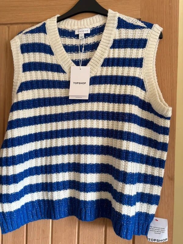Topshop Top shop knitted vest/tank top