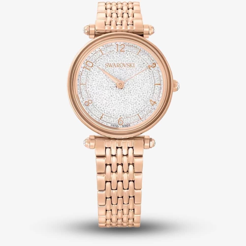 Swarovski Swarovski Women's Crystalline Rose Gold Watch 5656911 in White
