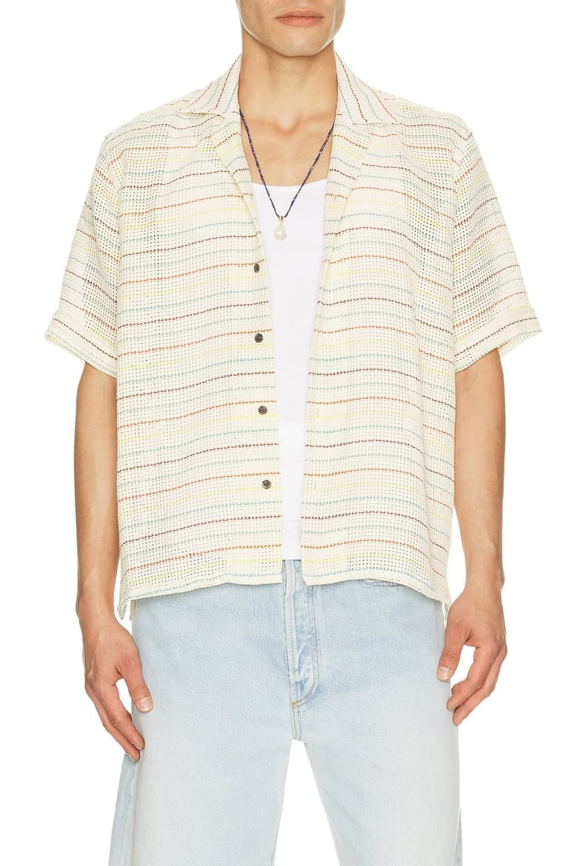 revolve Quay Cuban Collar Shirt - 1