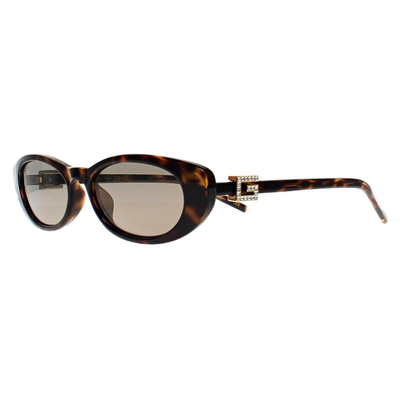 Gucci Gucci Women's Cat Eye Havana Grey GG1680S in Brown - 2