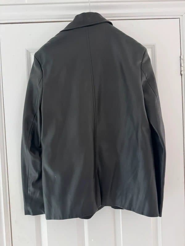 Bershka Bershka faux leather jacket - black size small