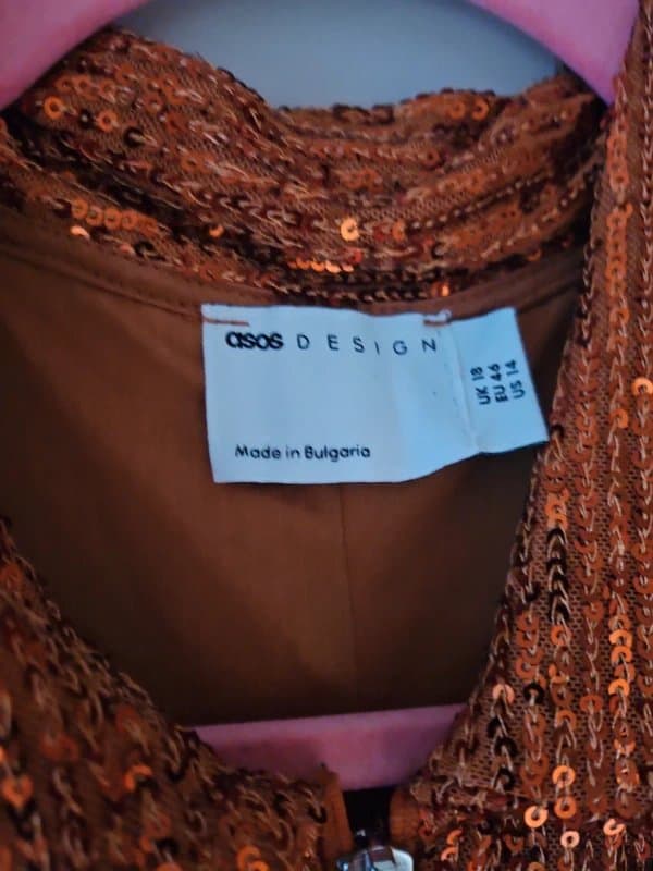 ASOS Sequin Boilersuit