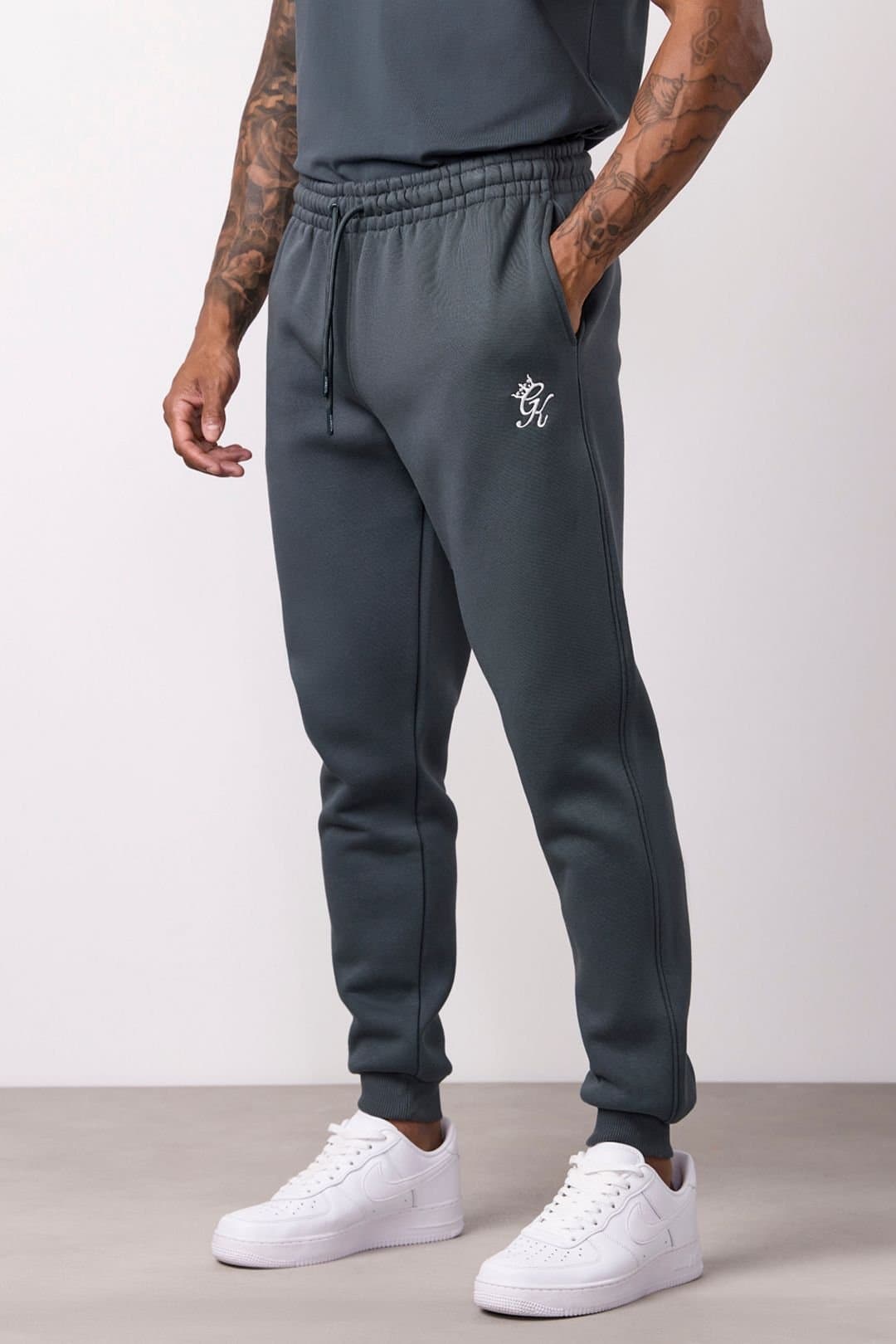 Gym King GYM KING Men's Fundamental Fleece Jogger Green