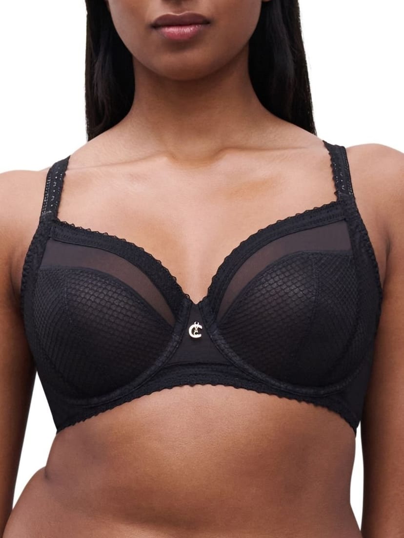 Chantelle Chantelle Women's Romance Covering Full Cup Bra in Black - 1