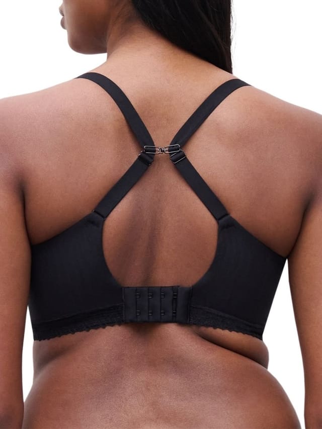 Chantelle Chantelle Women's Romance Covering Full Cup Bra in Black - 3