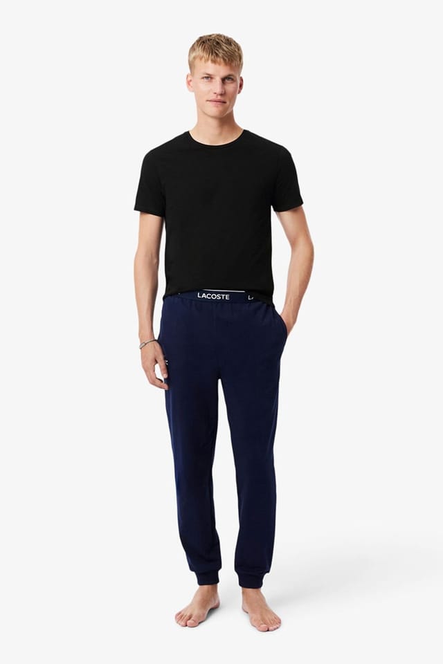 Lacoste Lacoste Men's 3 Pack T-Shirts Black - 3