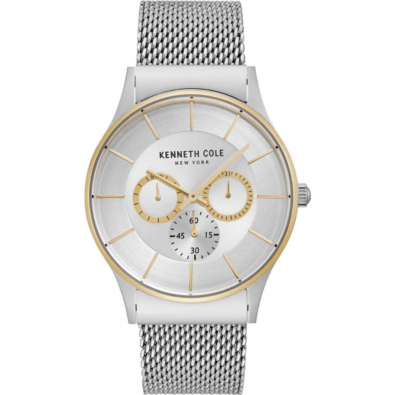 Kenneth Cole Kenneth Cole Men's KC51040023 Classic 42mm Quartz Watch in Silver