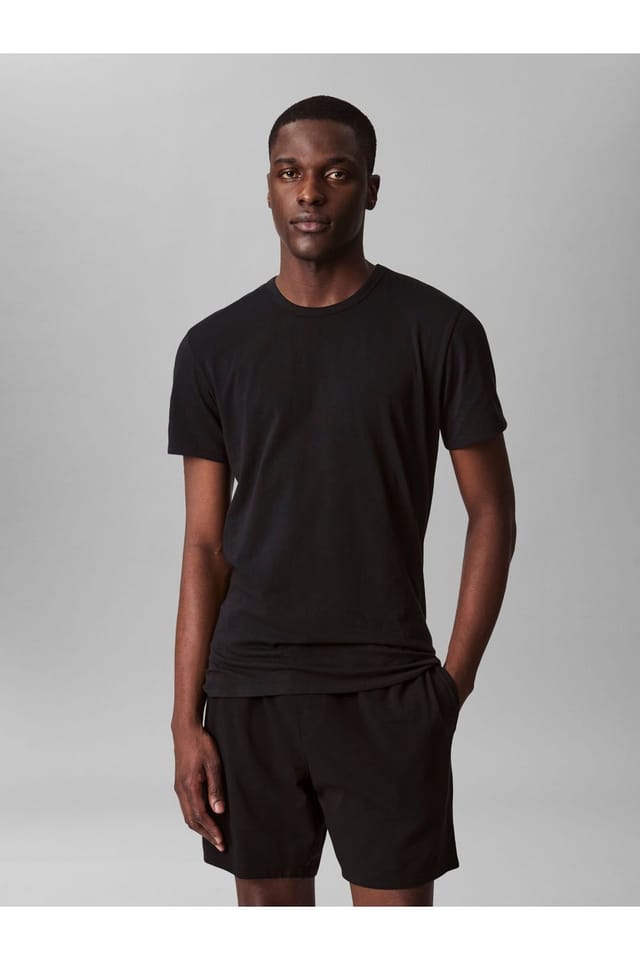 Calvin Klein Calvin Klein Men's 3 Pack Crew Neck T-Shirts - Black - 3