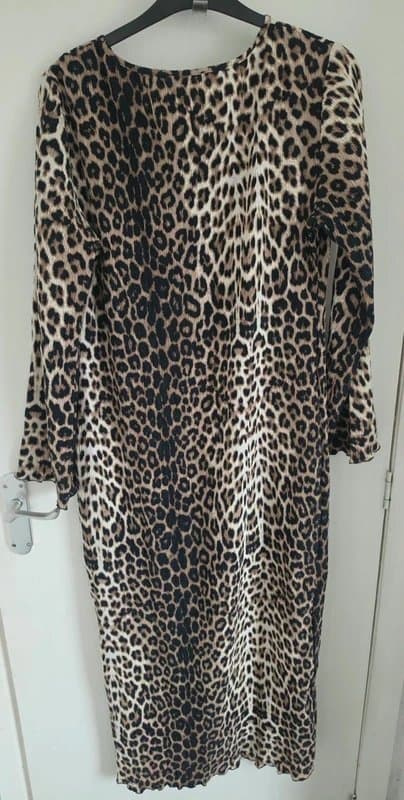 ASOS ASOS Women's Leopard Print Midi Dress – Size 18 🐆