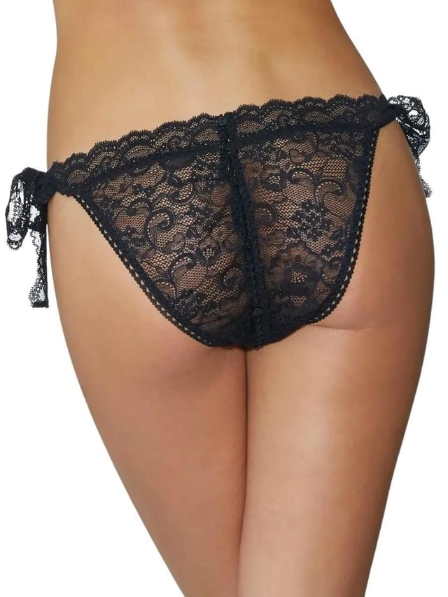 Aubade Aubade Women's Boîte à Désir Culoette Coquine Naughty Panties in Black - 2
